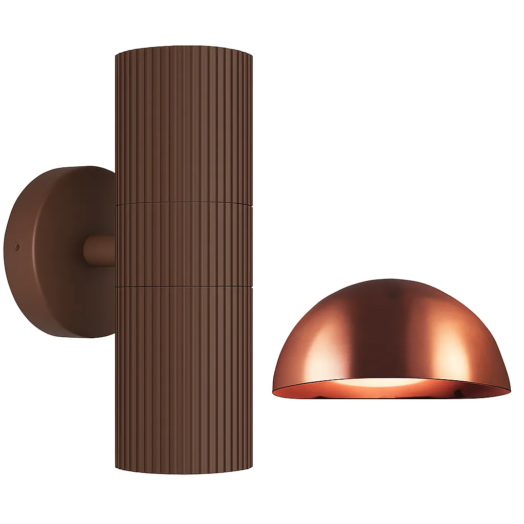 Copper Design Wall Lights