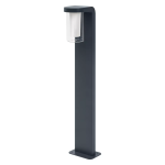 Ledvance Smart+ Wi-Fi LED Pedestal Lamp Cascade Dark Grey Outdoor 10W 420lm - 830 Warm White | 80cm - RGBW - Dimmable