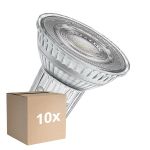 Multipack 10x Ledvance LED PAR16 GU10 Reflector 7W 575lm 60D - 940 Cool White | Best Colour Rendering - Dimmable - Replaces 80W