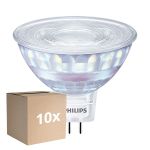 Multipack 10x Philips Master LED Spot GU5.3 MR16 7.5W 621lm 36D - 922-927 Dim To Warm | Best Colour Rendering - Dimmable - Replaces 50W