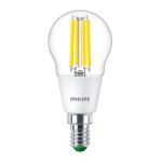 Philips MASTER LED Candle Ultra Efficient E14 Pear Clear 2.3W 485lm - 840 Cool White | Replaces 40W