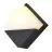 D'Lite Wall Light Elios ABS Black | IP54 - Suitable for 1x E27 