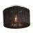 Good&Mojo Ceiling Light Iguazu Jute Black | Suitable for 1x E27 
