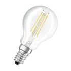 Osram Classic LED E14 Ball Filament Clear 5.5W 806lm - 827 Extra Warm White | Dimmable - Replaces 60W