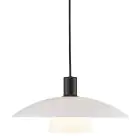 Nordlux Verona Pendant Glass Black | Suitable for 1x E27